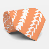 トランスパーティー – ピーチアンドホワイト ネクタイ (ロール)