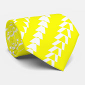 トランスパーティー – 黄色と白 ネクタイ (ロール)