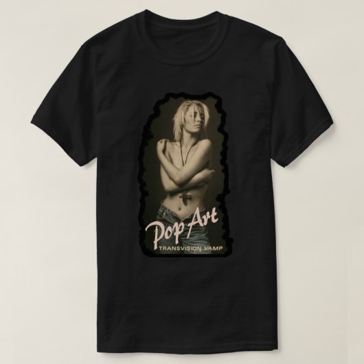 トランスビジョンVAMP音楽アートワーク必須Tシャツ Tシャツ (デザイン正面)