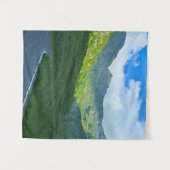 トランスファガラサン高山の景色 – ルーマニアの山岳アート タペストリー (正面(横))