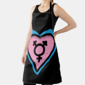 トランスプライドエプロンのハート エプロン (インサイチュ)