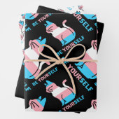 トランスプライドキャット – Be Yourself ラッピングペーパーシート (インサイチュ)