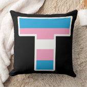 トランスプライドキャピタルT装飾用クッション クッション (ブランケット)