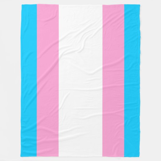 トランスプライドコージーフリース フリースブランケット (正面)