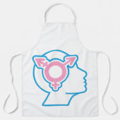 トランスプライドシンボルエプロン エプロン (正面)