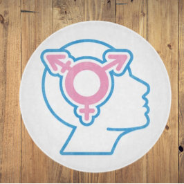 トランスプライドシンボルガラス切断板 カッティングボード