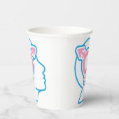 トランスプライドシンボル紙カップ 紙コップ (右)