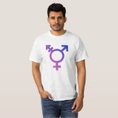 トランスプライドシンボル Tシャツ (正面フル)