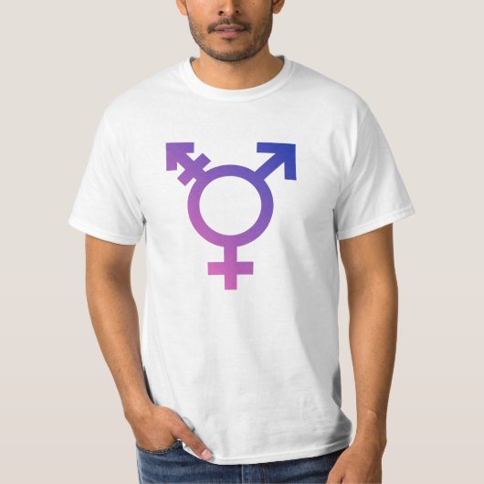 トランスプライドシンボル Tシャツ (正面)