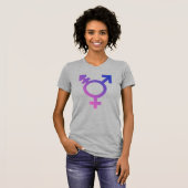 トランスプライドシンボル Tシャツ (正面フル)