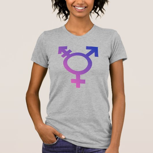 トランスプライドシンボル Tシャツ (正面)