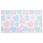 トランスプライドパステルレインボーピローケース 枕カバー (正面右)