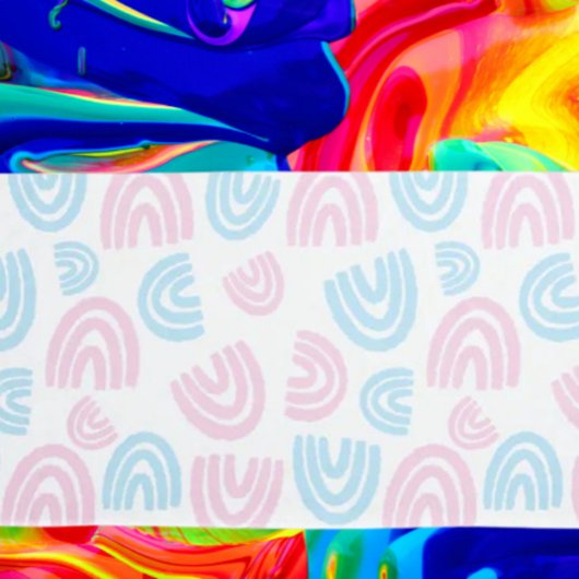 トランスプライドパステルレインボーピローケース 枕カバー