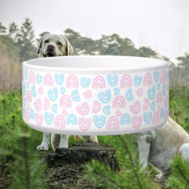 トランスプライドパステルレインボーペットボウル ボウル