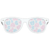 トランスプライドパーティー眼鏡 レトロサングラス (正面)