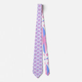 トランスプライドフローラタイ:プライドとの開花 ネクタイ (正面)