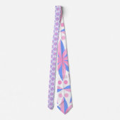 トランスプライドフローラタイ:プライドとの開花 ネクタイ (裏面)