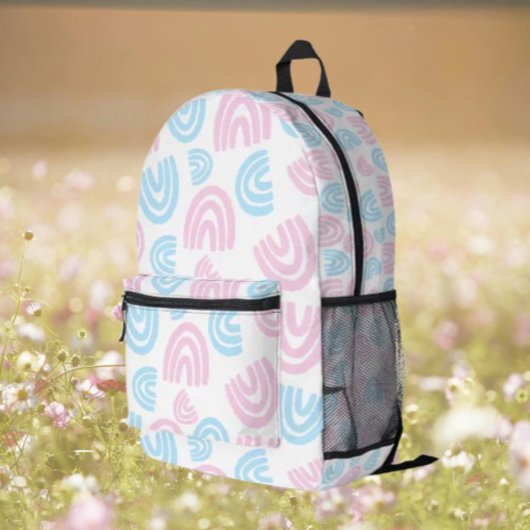 トランスプライドレインボーアドベンチャーバックパック プリントバックパック