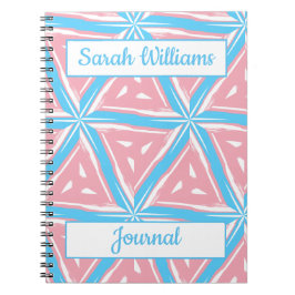 トランスプライド三角形パターンスパイラルノートブック ノートブック