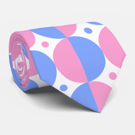 トランスプライド円タイはっきりした: & 誇りを持った ネクタイ (ロール)