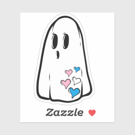 トランスプライド幽霊 シール (シート)