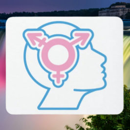 トランスプライド記号マウスパッド マウスパッド