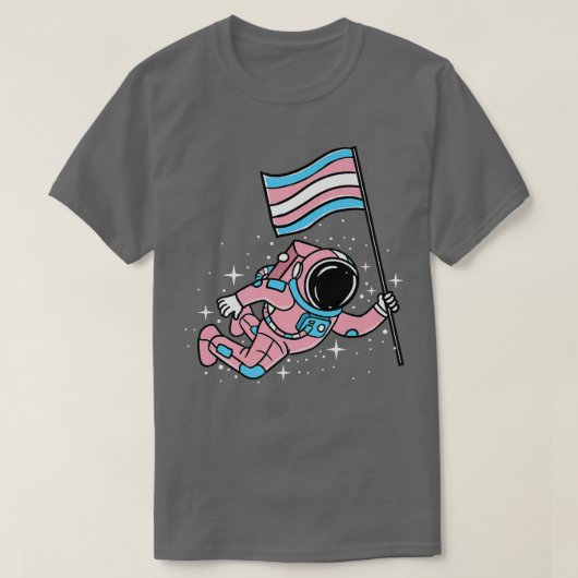 トランスプライド飛行士 Tシャツ (デザイン正面)