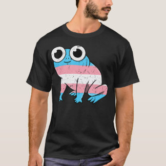 トランスプライド カエル トランスジェンダー Tシャツ
