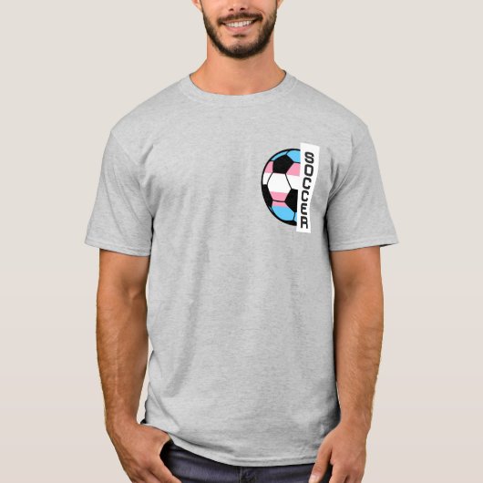 トランスプライド サッカーTシャツ Tシャツ (正面)