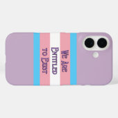 トランスプライド ハート Case-Mate iPhoneケース iPhone 16ケース (裏面 (横))