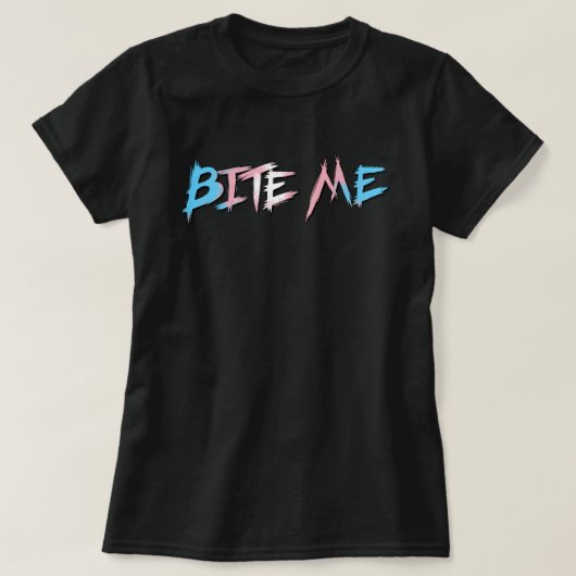 トランスプライド 喰らいついて Tシャツ (デザイン正面)