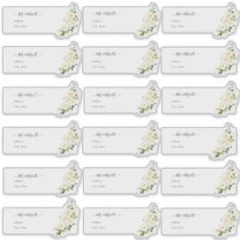 トランスペアレントゲストアドレスH2アラバスターバラ シール