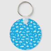 トランスポートアイコンキーチェーン キーホルダー (正面)