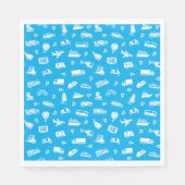 トランスポートアイコン紙ナプキン スタンダードランチョンナプキン (正面)