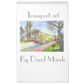 トランスポートアートカレンダー カレンダー (カバー)