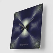 トランスミッション1b スクエア壁時計 (傾斜)