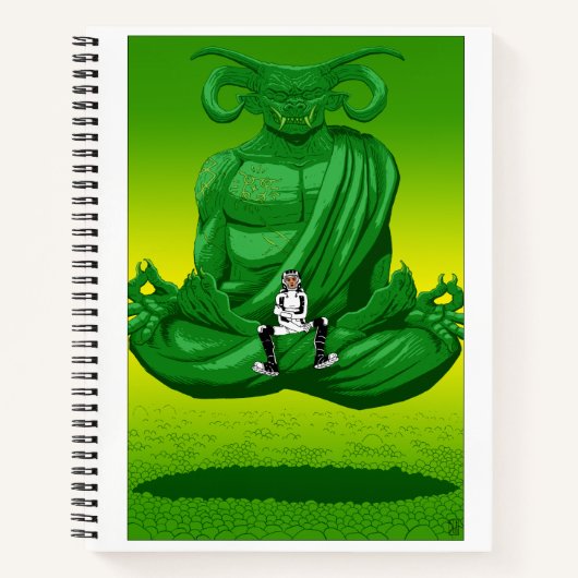 トランスミッション6サイエンスフィクション冒険 ノートブック (正面)