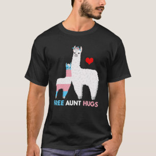 トランスラマフリー叔母ハグスアリトランスジェンダー Tシャツ