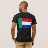 トランスヴァール共和国、南アフリカ共和国 Tシャツ (裏面フル)