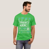 トランス中毒 レトロ Tシャツ (正面フル)