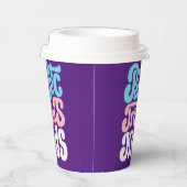 トランス保護クキッズ紙カップ 紙コップ (右)