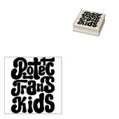 トランス保護トキッズスタンプ ラバースタンプ (押印)