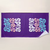 トランス保護トキッズビーチタオル ビーチタオル (正面)