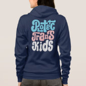 トランス保護トキッズフード付きスウェットシャツ#2 パーカ (裏面)