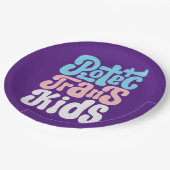 トランス保護トキッズ紙プレート ペーパープレート (アングル)