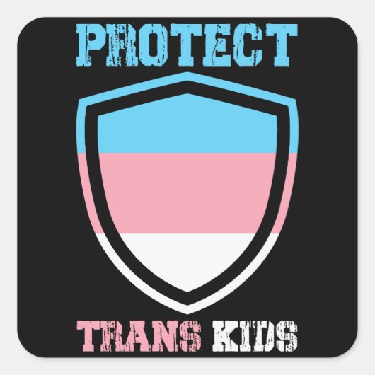 トランス保護トキッズ スクエアシール (正面)