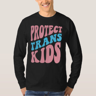 トランス保護トキッズLGBTトランスプライドトランスジェンダー2 Tシャツ