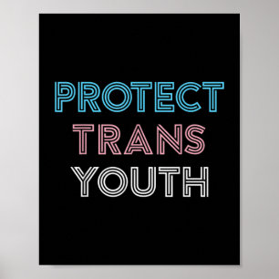 トランス保護ユーストランスジェンダーLGBTプライド ポスター