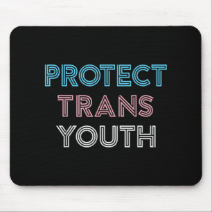 トランス保護ユーストランスジェンダーLGBTプライド マウスパッド