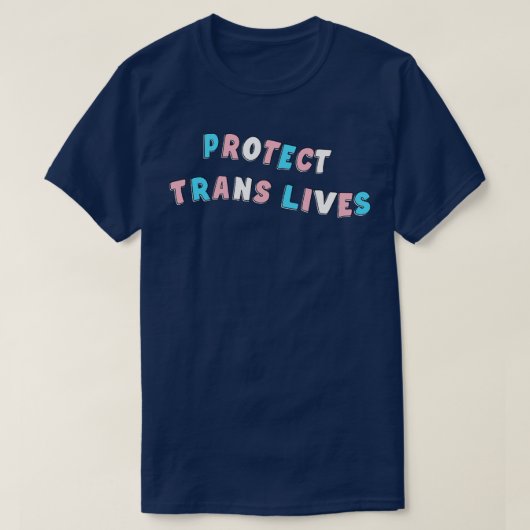 トランス保護ルライフ Tシャツ (デザイン正面)